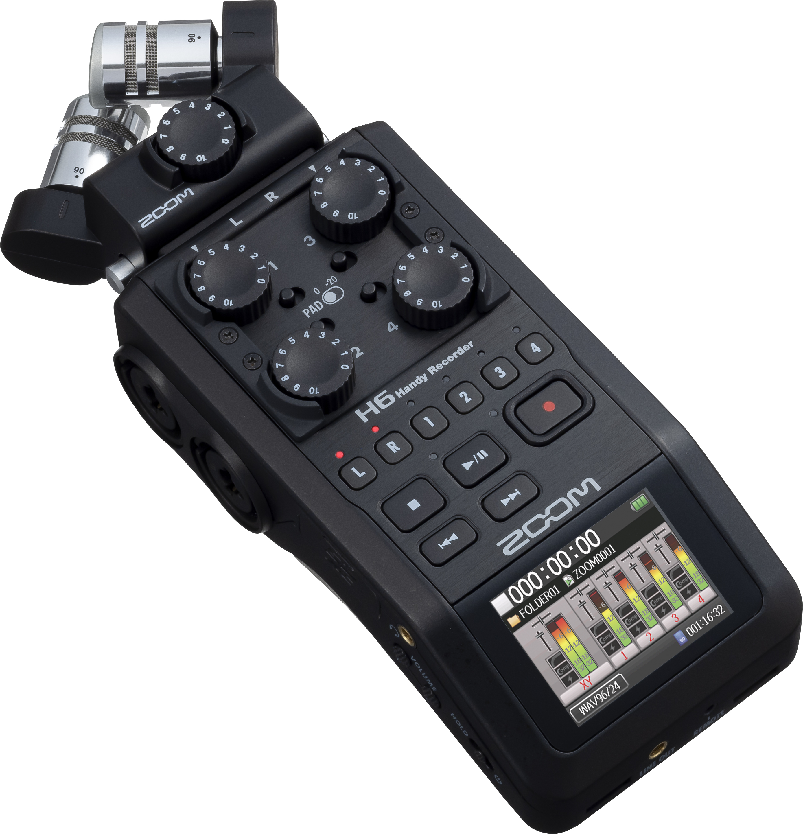 Zoom H6 Black - Mobiele opnemer - Main picture