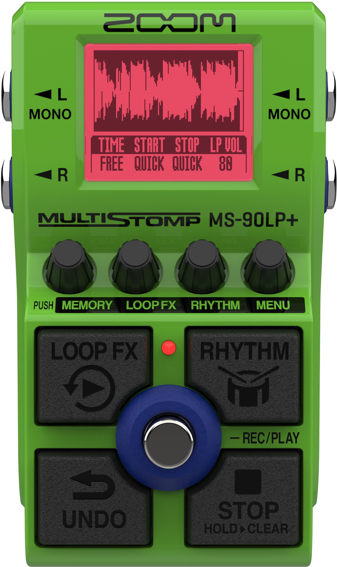 Zoom Ms-90lp+ Looper - Looper effect pedaal - Main picture