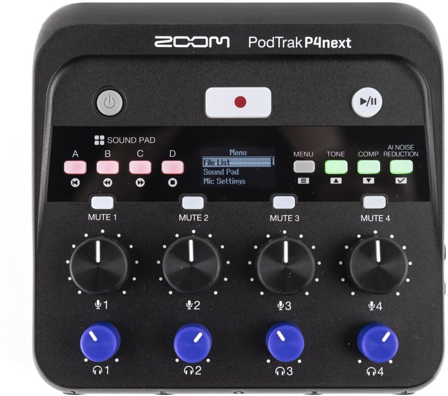 Zoom P4next Podtrack - Mobiele recorder - Main picture