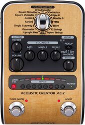 Modulation/simulation effect pedaal Zoom AC-2 Acoustic Creator