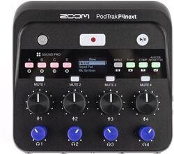 Mobiele recorder Zoom P4next podtrack