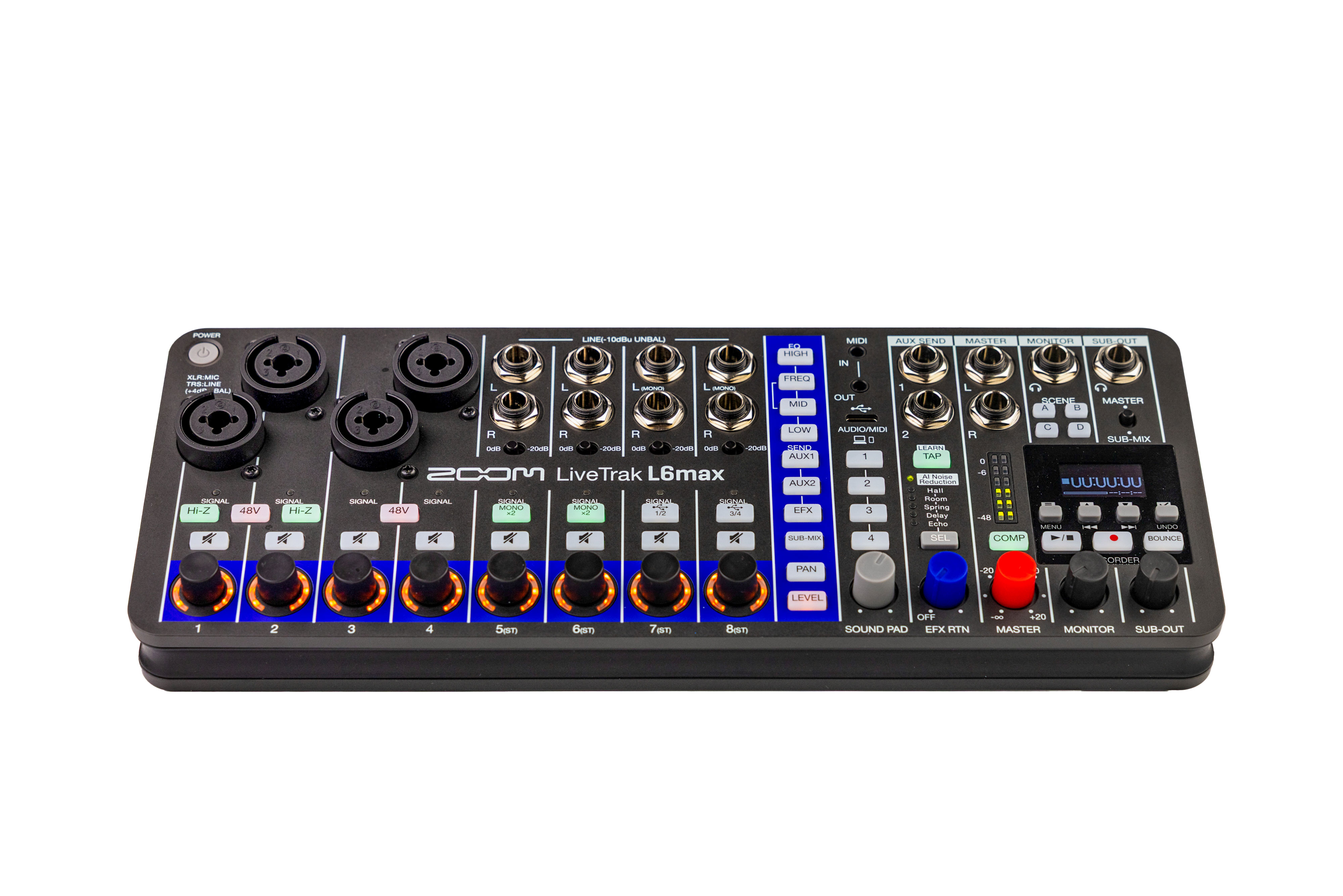 Zoom Livetrak L6max - Analoge Mengtafel - Variation 1