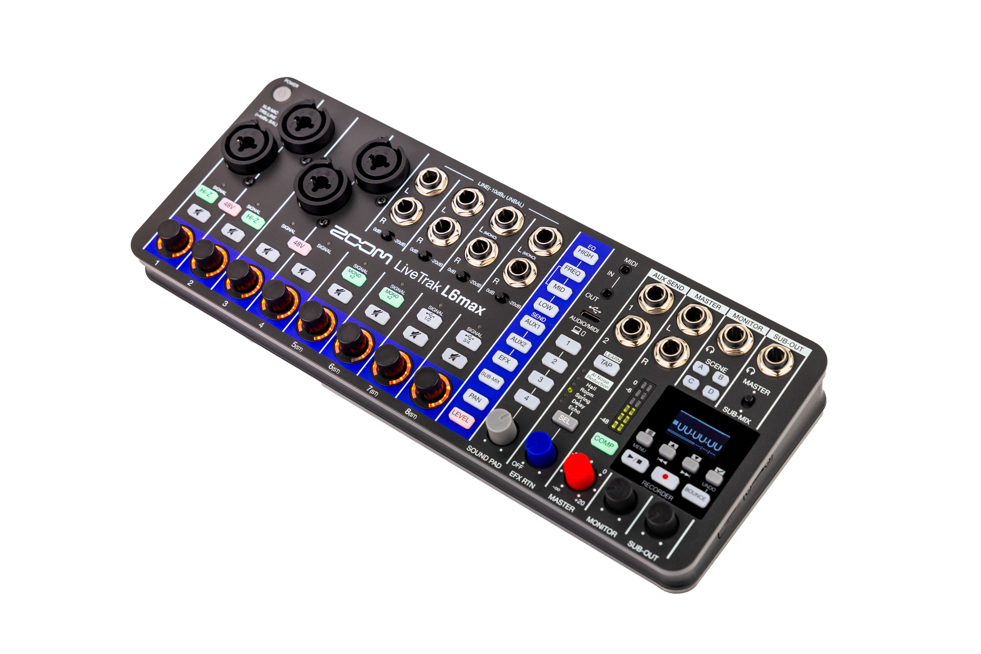 Zoom Livetrak L6max - Analoge Mengtafel - Variation 4