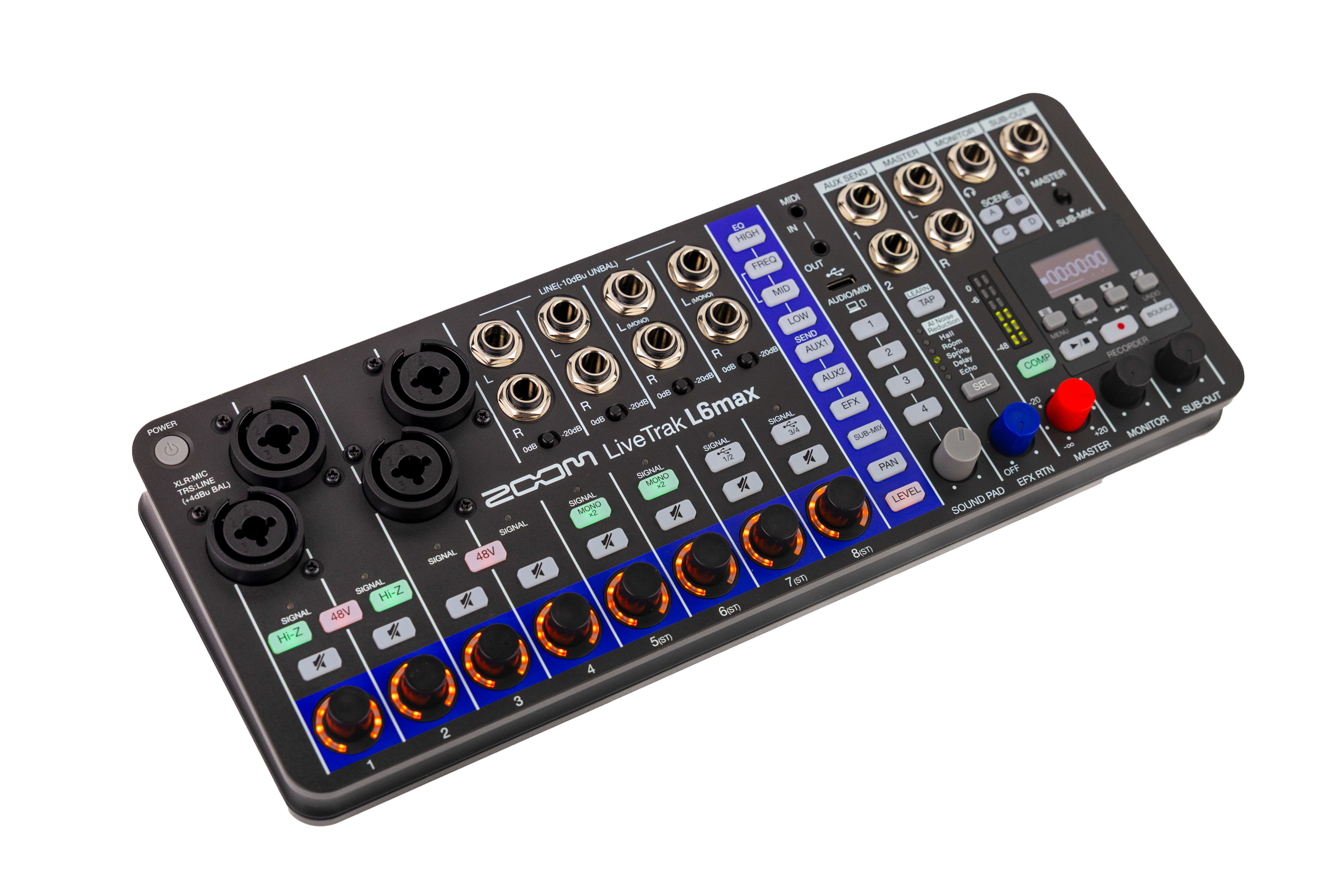 Zoom Livetrak L6max - Analoge Mengtafel - Variation 5