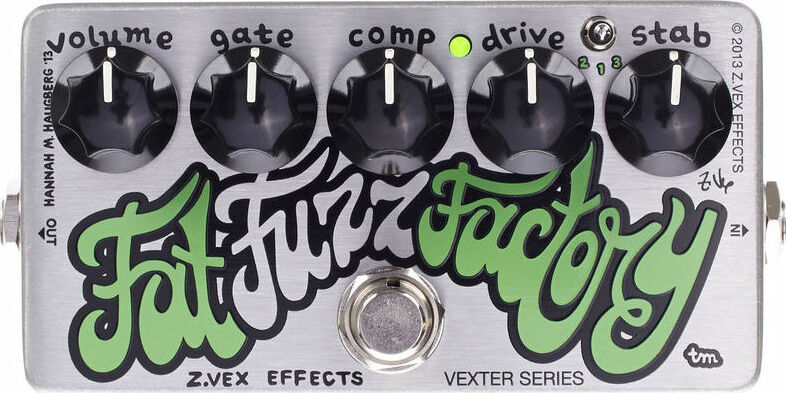 Zvex Fat Fuzz Factory Vexter - Overdrive/Distortion/fuzz effectpedaal - Main picture