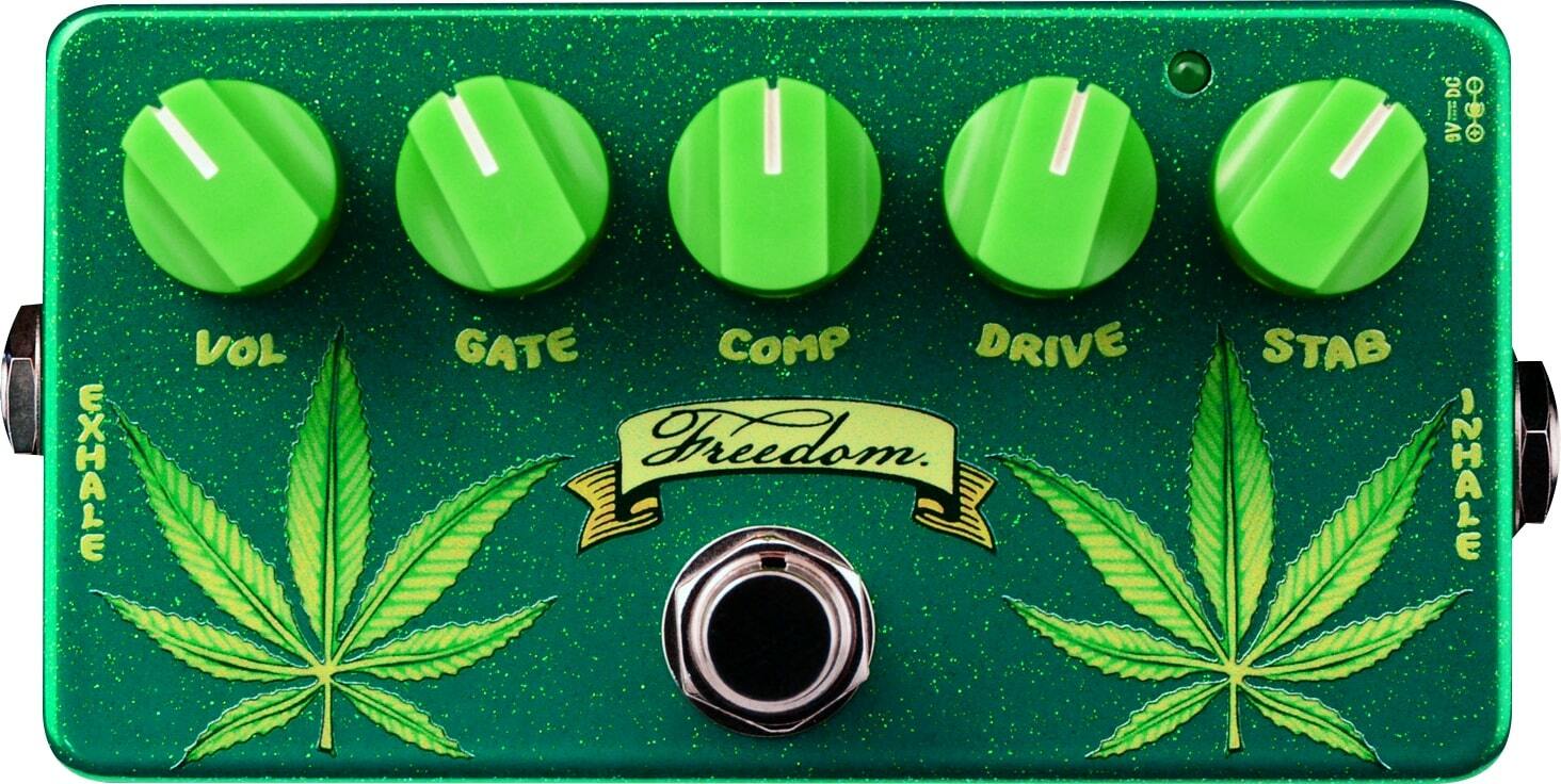 Zvex Fuzz Factory Cannabis Commemorative - Overdrive/Distortion/fuzz effectpedaal - Main picture
