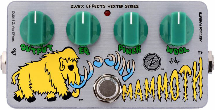 Zvex Germanium Woolly Mammoth Mod Fuzz - Overdrive/Distortion/fuzz effectpedaal - Main picture